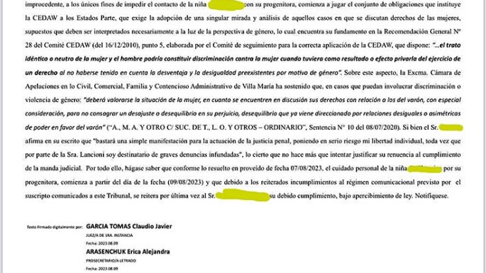 “Te voy a hacer pasar por loca”, amenazó