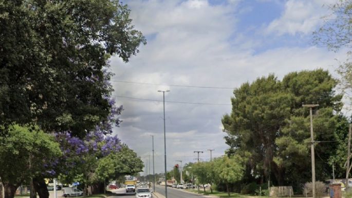 Fuga de gas tras el robo de un medidor en avenida Perón