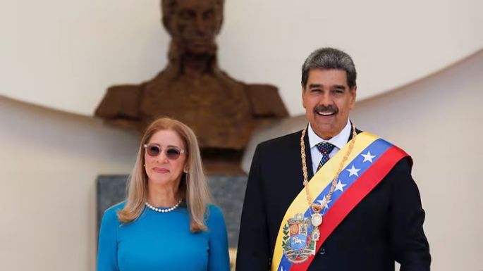 Venezolanos reclamaron por la libertad de Maduro y su esposa