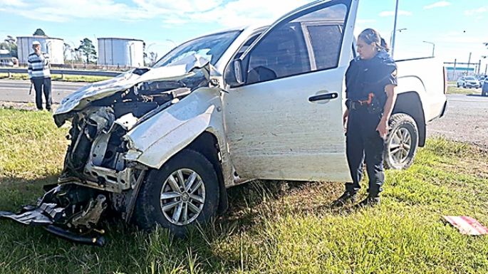 Trágico choque en un cruce de rutas en el sur provincial