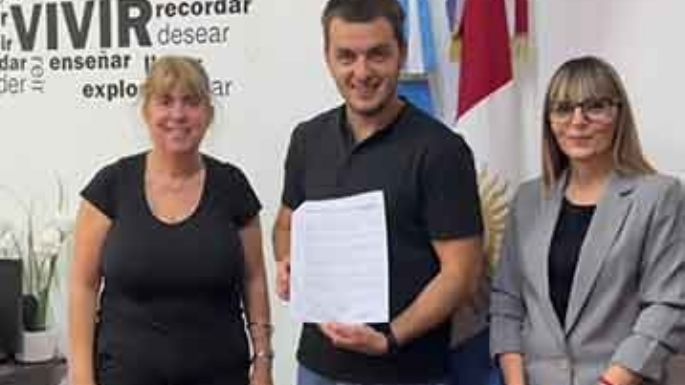 Firmó un convenio con el CENMA 96 de Villa María