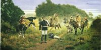 Captura del general José María Paz, óleo del pintor Francisco Fortuny