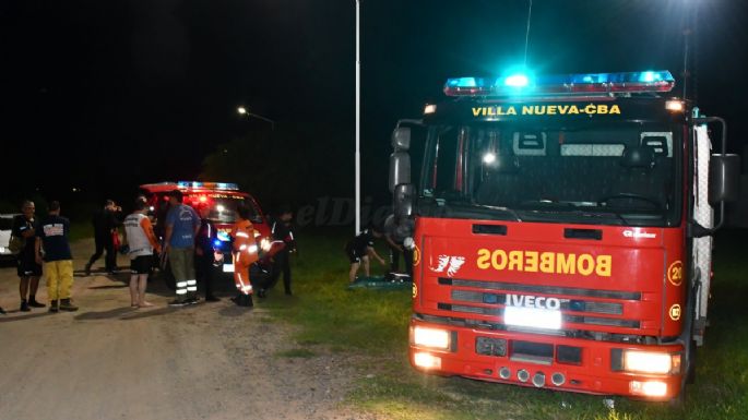 Intensa búsqueda de una persona en el río Ctalamochita