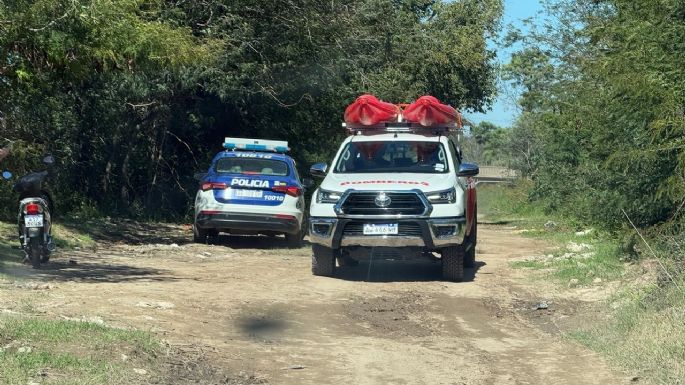 Segundo día de búsqueda en el río Ctalamochita: rastrillan el sector entre dos puentes