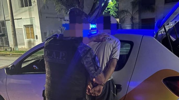 Operativo contra las hordas: motociclista evitó un control policial y quedó detenido