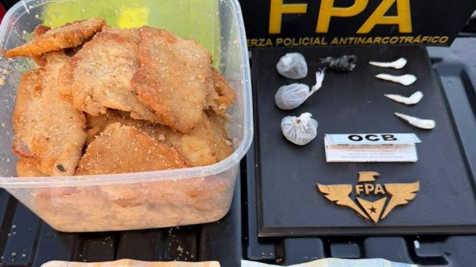 Intentó ingresar drogas a la cárcel escondidas en milanesas