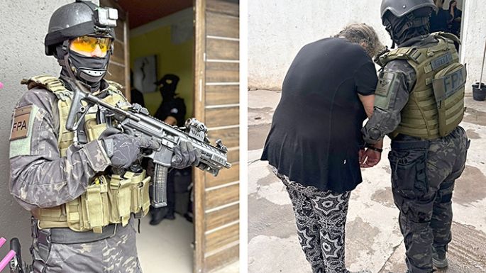 Vecina de La Calera y sus hijos, detenidos con estupefacientes