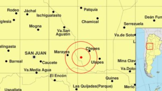 Se sintió un sismo en Córdoba