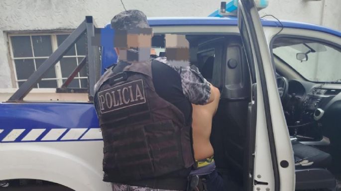 Lesionó a su pareja y la amenazó con un cuchillo: fue detenido