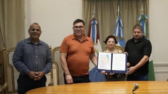 El municipio cedió terrenos para un complejo de gremios