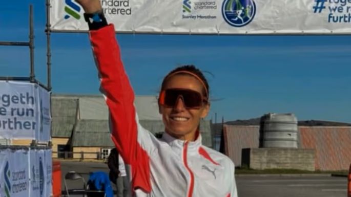 Una atleta argentina ganó una maratón en las Islas Malvinas
