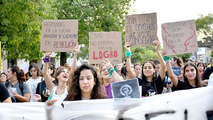 Villa María marchó por el 8M