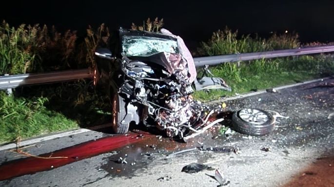 Choque frontal en la ruta 158 dejó dos personas fallecidas
