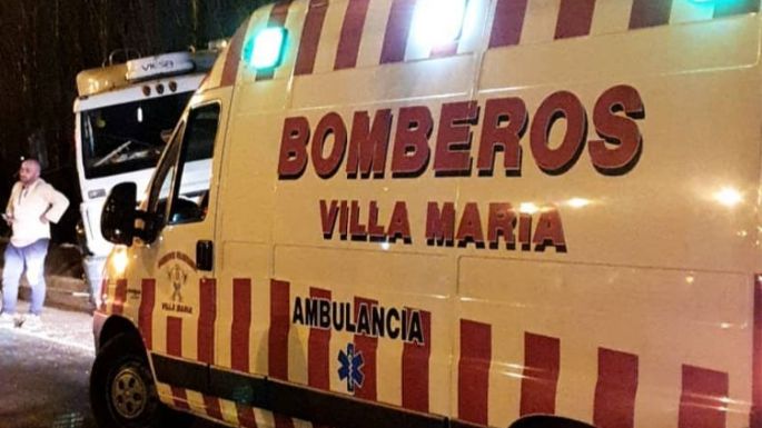 Un motociclista tuvo traumatismo de cráneo por un choque