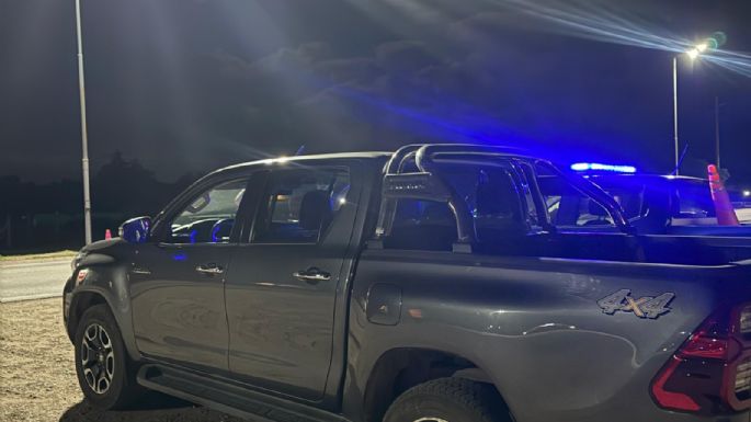 Le ofreció dinero a la Caminera para evitar una multa y terminó detenido