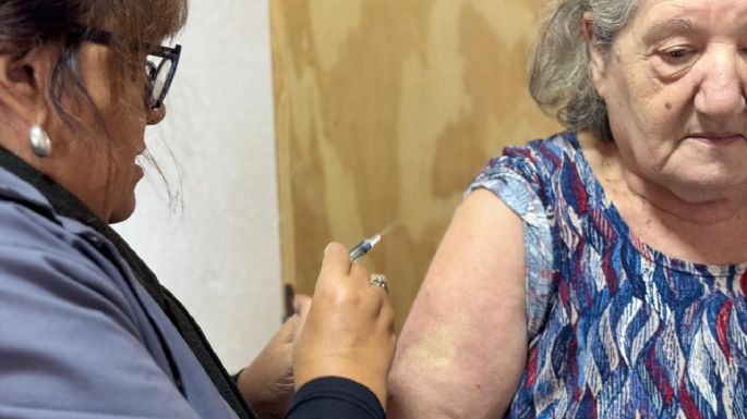 Vacunaron a los adultos mayores del Hogar de Día