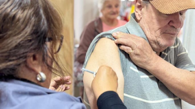 Vacunaron a los adultos mayores del Hogar de Día