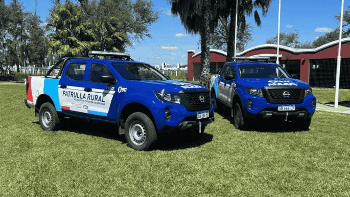 La Provincia entregó móviles para la Patrulla Rural de Oliva
