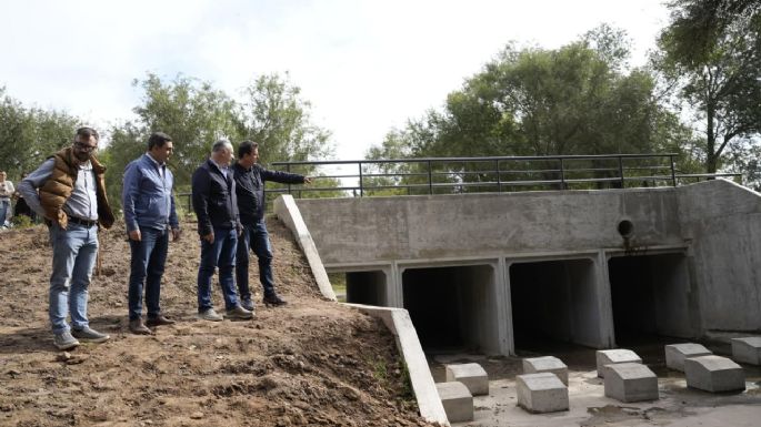 "Contamos con un desagüe que dará respuesta durante mucho tiempo"