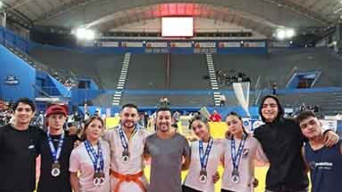 Tres campeones nacionales