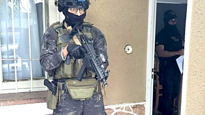Mucha marihuana en una casa