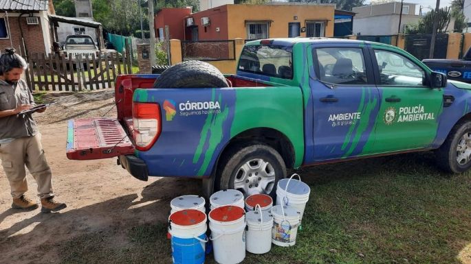 Policía Ambiental rescató fauna silvestre en el interior cordobés
