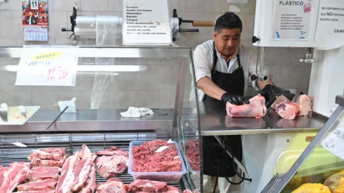 La venta de carne cayó más de 10%