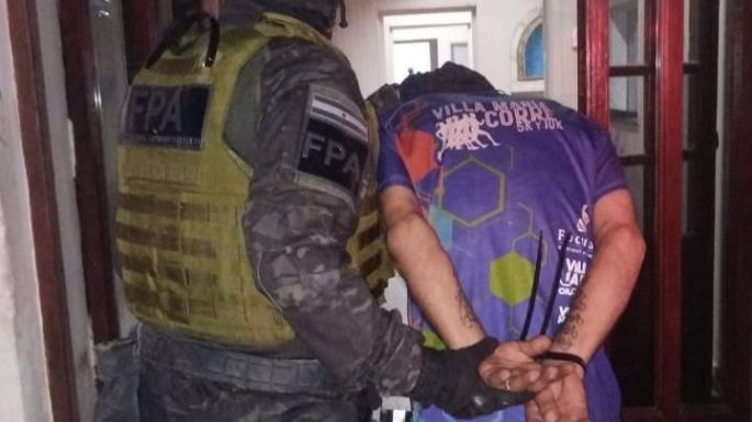 Dos detenidos y secuestro de cocaína tras un allanamiento en barrio Las Playas