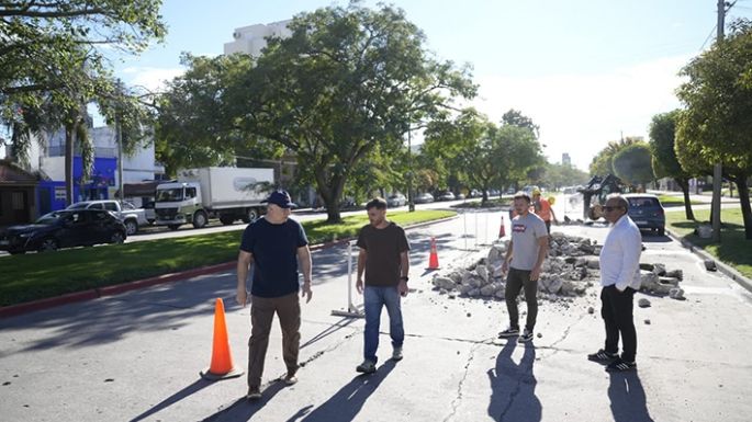 El bacheo sigue en varios barrios