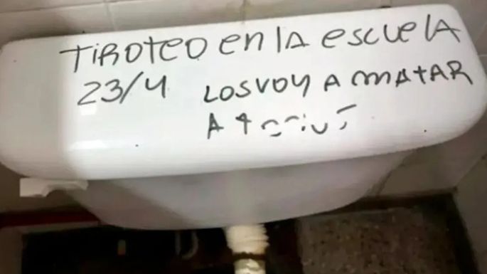 Son más de 600 las amenazas de tiroteos en escuelas del país