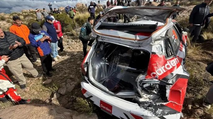 Rally Sudamericano: un espectador falleció tras el despiste de un auto