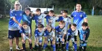 Los equipos de la 2016 de Deportivo Villa María y?Las Playas, y la 2013-14 de Las 2 Villas (femenino)