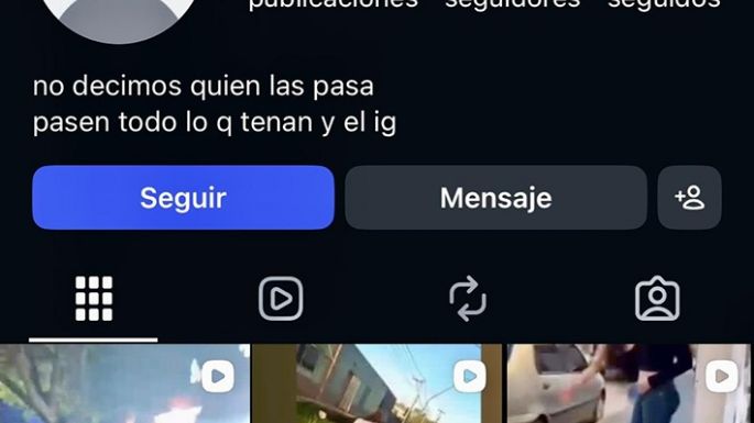 Crearon violenta cuenta de IG