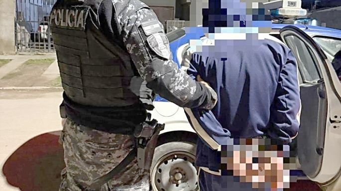 Robó, huyó y lo atraparon