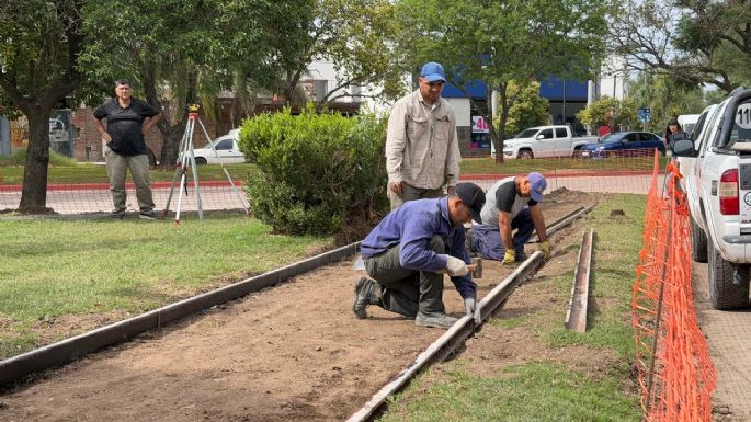 Realizan obras en plazoletas cercanas a la ESIL