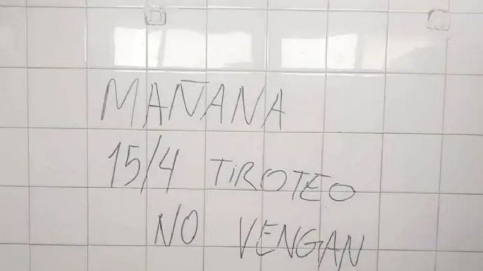 Amenazas en escuelas: los responsables tendrán que pagar los operativos
