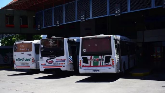 Paro sorpresivo de interurbanos del Grupo FAM