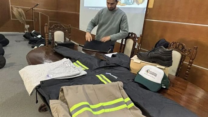 Nueva indumentaria para personal del Corralón Municipal