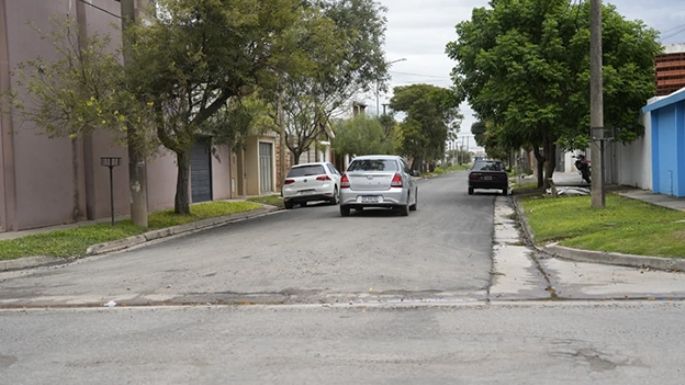Avanza la pavimentación en el San Juan Bautista