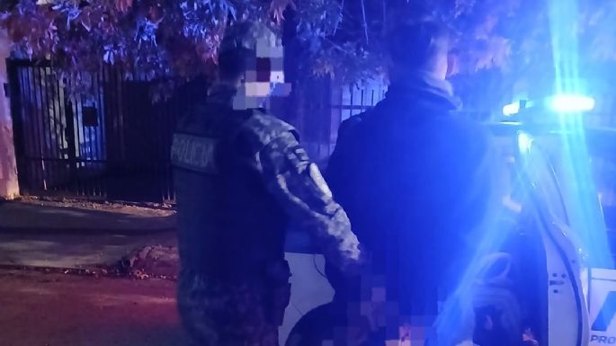 Dos jóvenes "levantaportones" quedaron detenidos