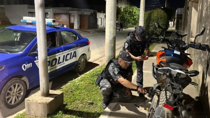 Recuperan motos robadas y secuestran rodados en controles preventivos