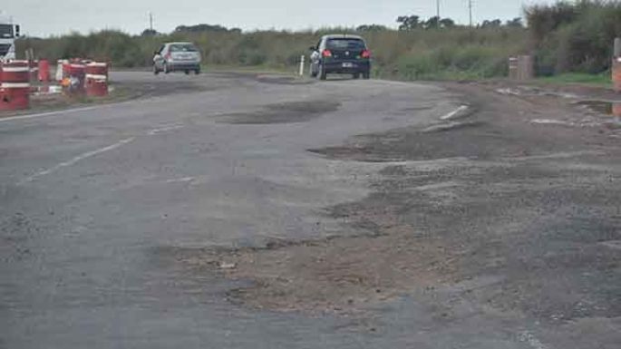 La ruta 2 tiene un paso abandonado