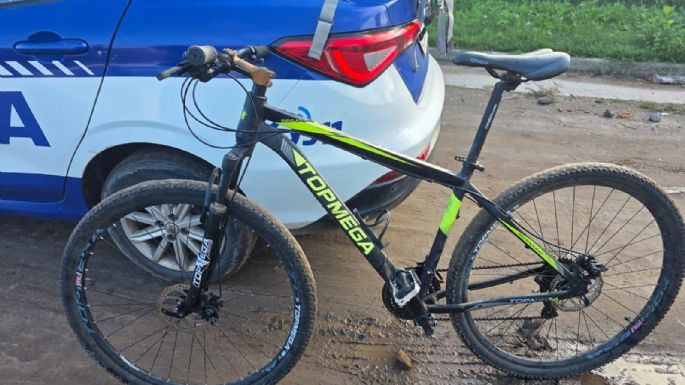 Detienen a un hombre que circulaba en una bici robada momentos antes