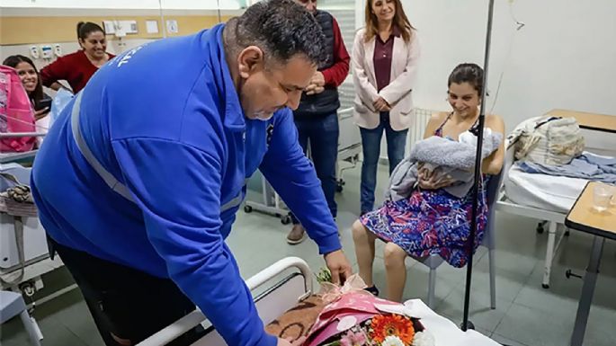 Personal de la Guardia Local asistió a un parto