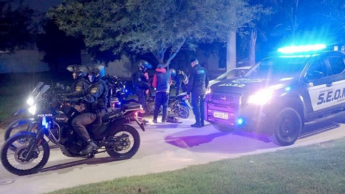 Retuvieron casi 60 vehículos en un operativo interfuerzas
