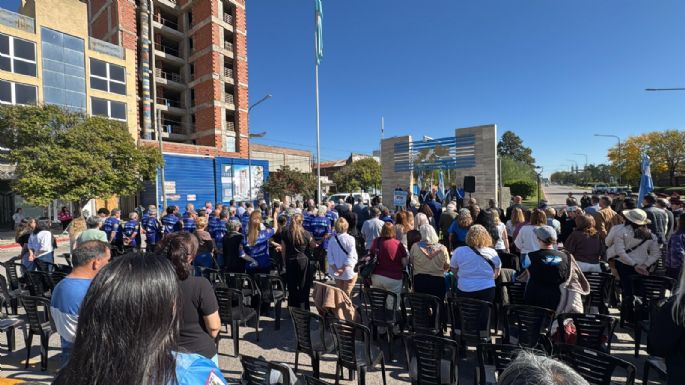 Villa María homenajeó al Batallón Antiaéreo de Infantería de Marina a 44 años de su bautismo de fuego