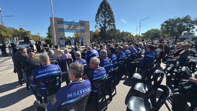 Villa María homenajeó al Batallón Antiaéreo de Infantería de Marina a 44 años de su bautismo de fuego