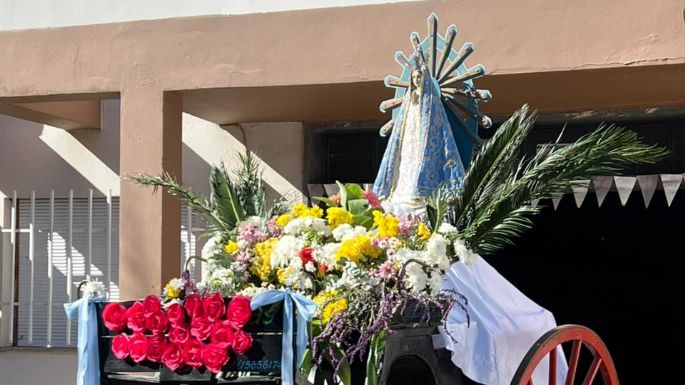 Fe y devoción por la Virgen de Luján en barrio Rivadavia