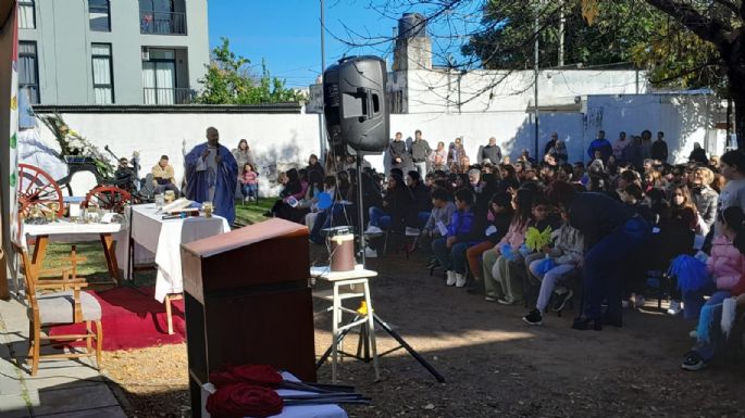 Fe y devoción por la Virgen de Luján en barrio Rivadavia