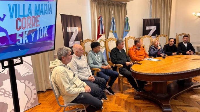 Se viene el Villa María Corre, sede de la quinta etapa del Campeonato Nacional de Ruta 10K 2026